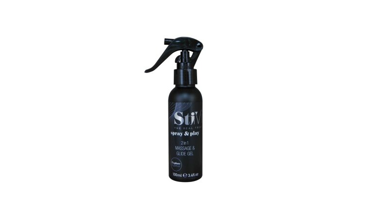 StiVi - Spray&Play 2in1 Massage & Glide Gel - 100 ml - Image 1