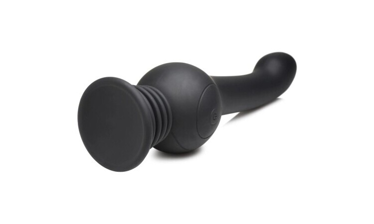 IN Shaking Silicone Stimulator - Black - Image 4