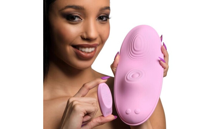 IN Pulse Slider - Silicone Pad w/ Remote - Pink - Image 3