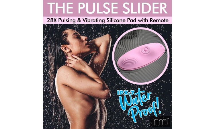 IN Pulse Slider - Silicone Pad w/ Remote - Pink - Image 9