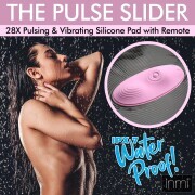 IN Pulse Slider - Silicone Pad w/ Remote - Pink - Image 9