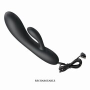 Alvin Rabbit Vibrator - Black - Image 8