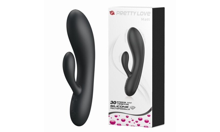 Alvin Rabbit Vibrator - Black - Image 9