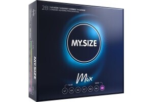 MY.SIZE Mix 69 mm Condoms - 28pcs