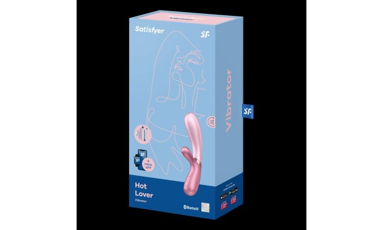 Satisfyer Hot Lover Connect App - Pink Rose - Image 6