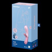 Satisfyer Hot Lover Connect App - Pink Rose - Image 6