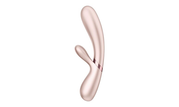 Satisfyer Hot Lover Connect App - Silver Champagne - Image 2