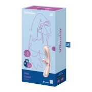 Satisfyer Hot Lover Connect App - Silver Champagne - Image 6