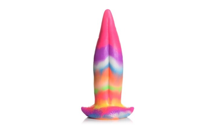 Glow-in-the-dark Unicorn Tongue Dildo - Image 1