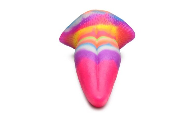 Glow-in-the-dark Unicorn Tongue Dildo - Image 2