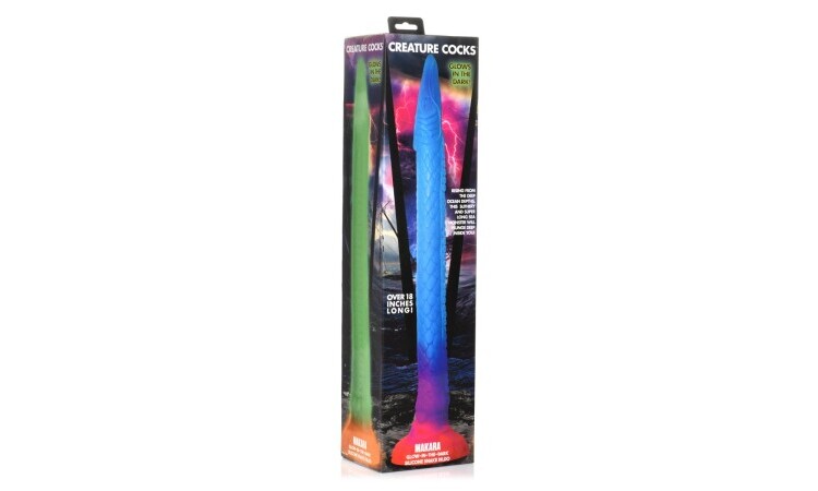 Glow-in-the-dark Silicone Dragon Anal Dildo - Image 6