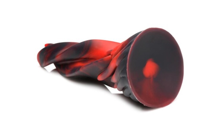 Hell Kiss Twisted Tongues Silicone Dildo - Image 2