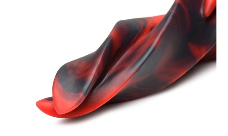 Hell Kiss Twisted Tongues Silicone Dildo - Image 3