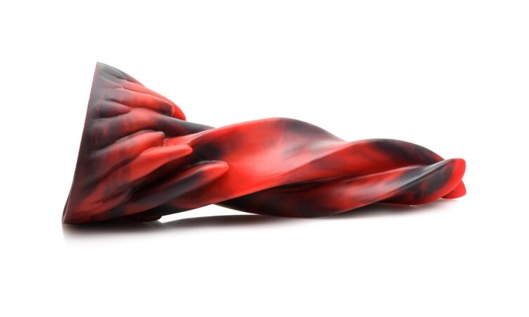 Hell Kiss Twisted Tongues Silicone Dildo - Image 4