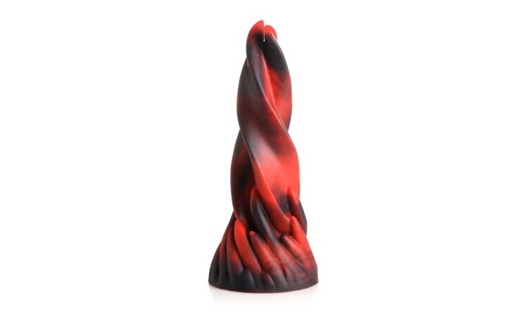 Hell Kiss Twisted Tongues Silicone Dildo - Image 1