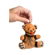 Gagged Teddy Bear Keychain - Image 2
