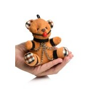 Gagged Teddy Bear Keychain - Image 3
