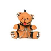 Gagged Teddy Bear Keychain - Image 1