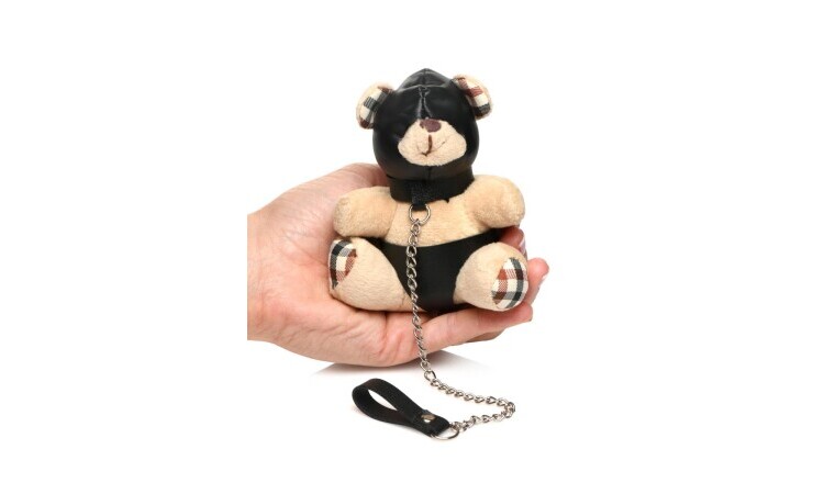 Hooded Teddy Bear Keychain - Image 2
