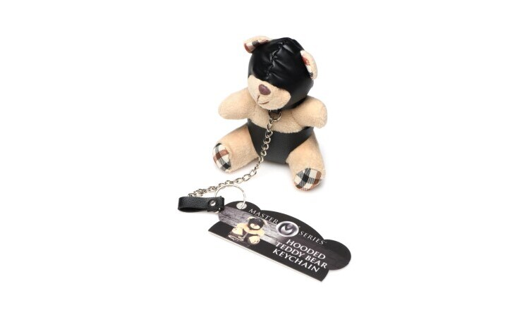 Hooded Teddy Bear Keychain - Image 4
