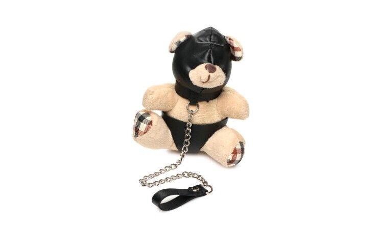Hooded Teddy Bear Keychain - Image 1
