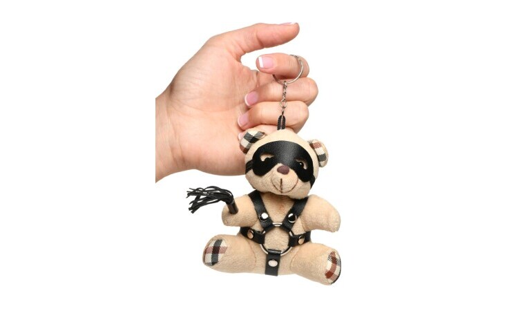 BDSM Teddy Bear Keychain - Image 2