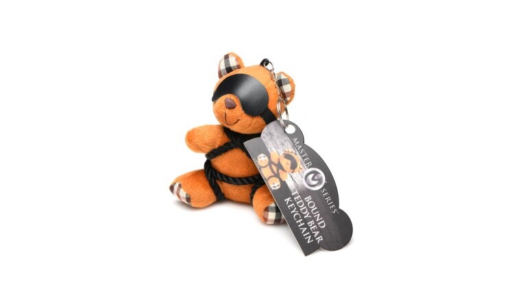 Rope Teddy Bear Keychain - Image 4