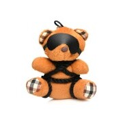 Rope Teddy Bear Keychain - Image 1