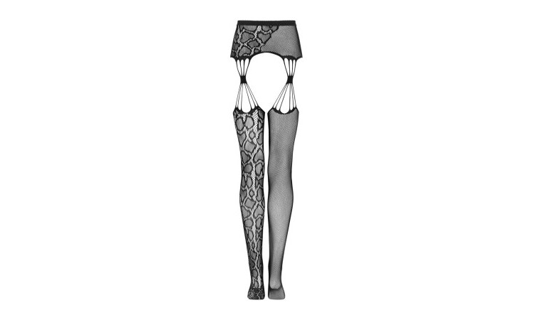 Garter Stocking - Black - Image 3