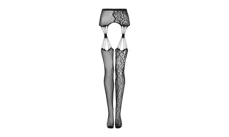 Garter Stocking - Black - Image 4