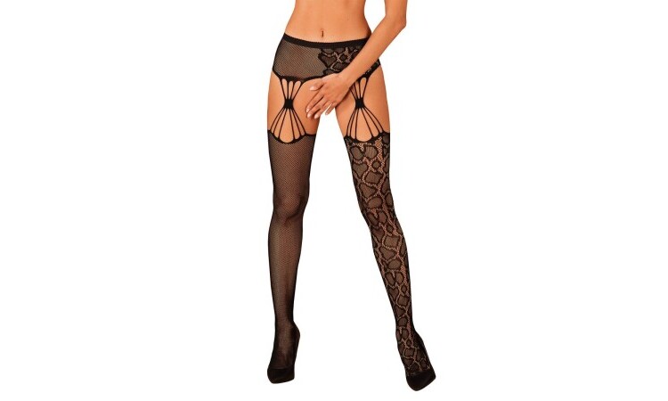 Garter Stocking - Black - Image 1