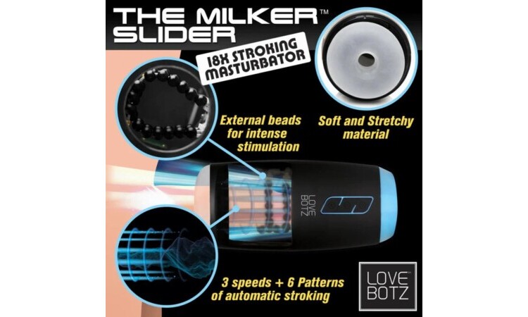 The Milker Slider 18X - Stroking Masturbator - Image 5