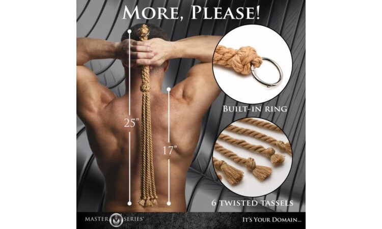 Swashbuckler Rope Flogger - Image 8