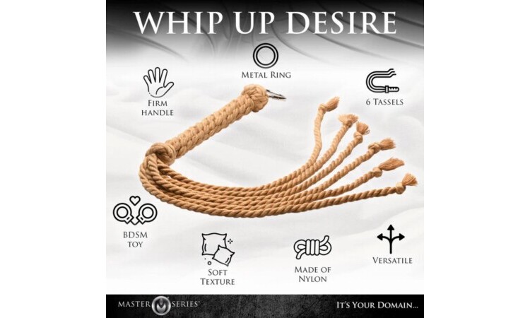 Swashbuckler Rope Flogger - Image 9
