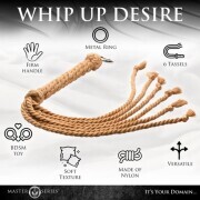 Swashbuckler Rope Flogger - Image 9