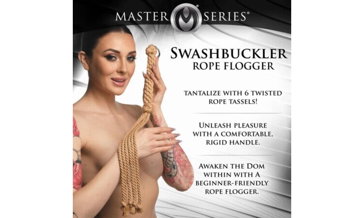 Swashbuckler Rope Flogger - Image 6