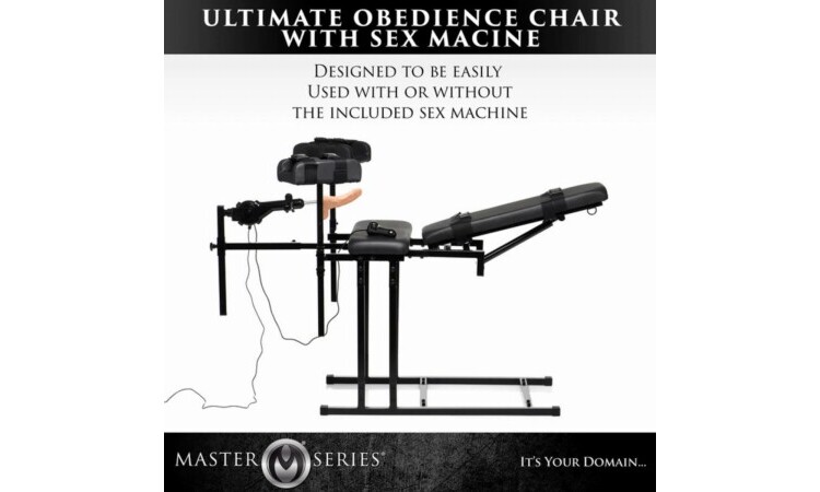 Obedience Chair with Sex Machine - Image 6