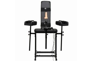 Obedience Chair with Sex Machine