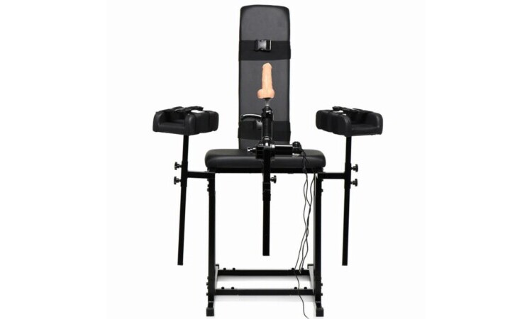Obedience Chair with Sex Machine - Image 1