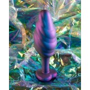 Anal Adventures Matrix - Bumped Bling Anal Plug - Sapphire - Image 3