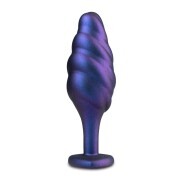 Anal Adventures Matrix - Bumped Bling Anal Plug - Sapphire - Image 1