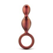 Anal Adventures Matrix - Duo Loop Anal Plug - Copper - Image 1