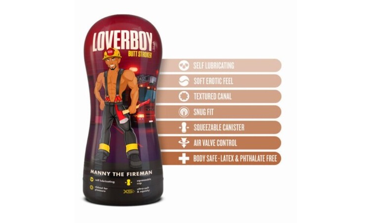 Loverboy - Manny The Fireman Masturbator - Tan - Image 2