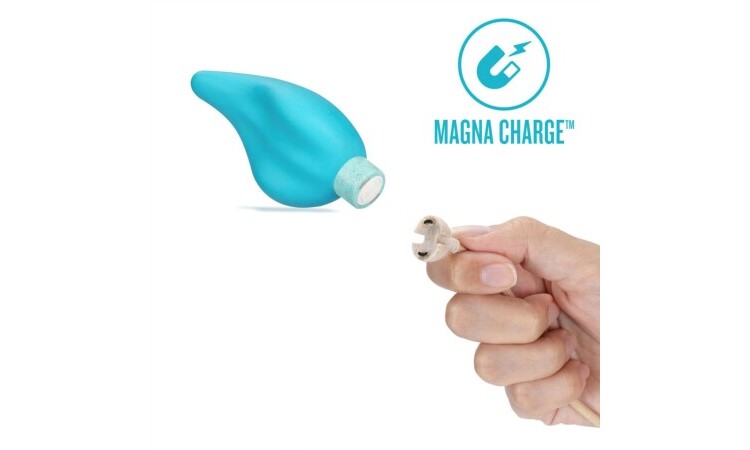 Gaia Eco Caress Vibrator - Aqua - Image 3