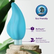 Gaia Eco Caress Vibrator - Aqua - Image 6