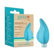 Gaia Eco Caress Vibrator - Aqua - Image 8