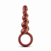 Anal Adventures Matrix - Spiral Loop Anal Plug - Copper - Image 1