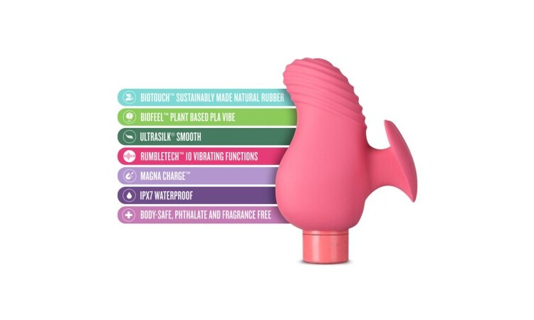 Gaia Eco Love Vibrator - Coral - Image 6
