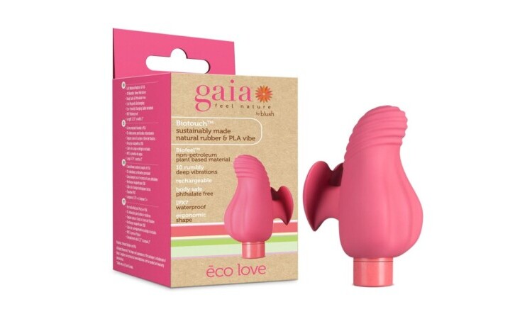 Gaia Eco Love Vibrator - Coral - Image 7