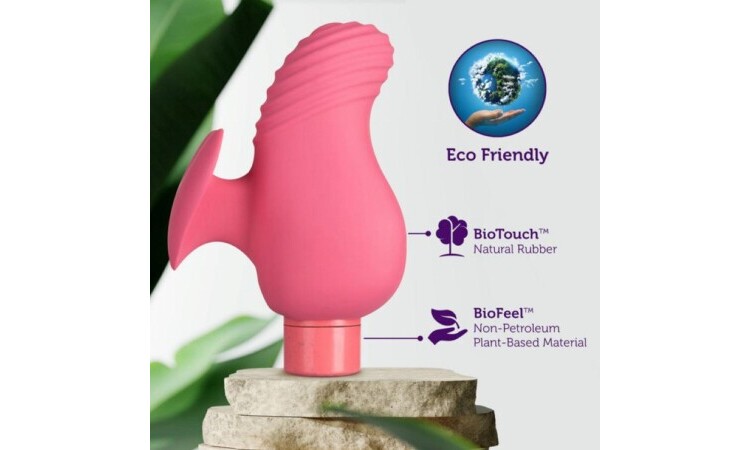 Gaia Eco Love Vibrator - Coral - Image 3